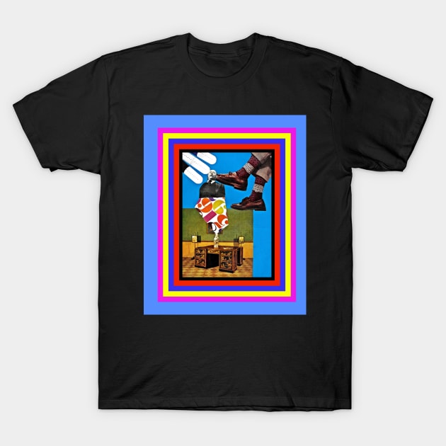 Genie Grants Three Wishes While Hyperventilating T-Shirt by AFKnott